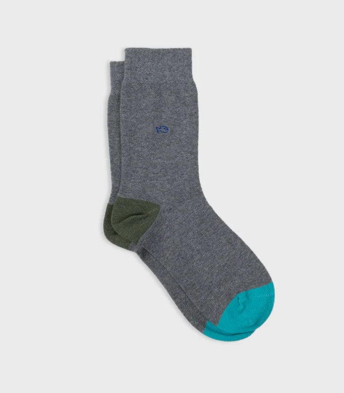 Calcetines billy belt plain grey 1