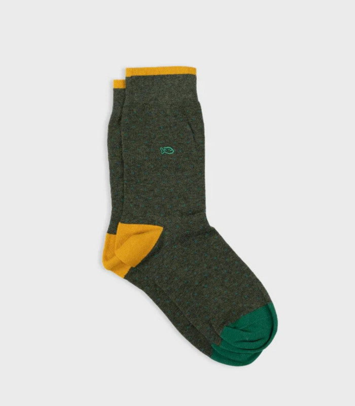 Calcetines billy belt motas khaki 1