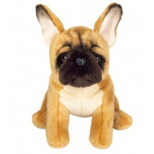 Perro bulldog frances sentado 27 cm hermann teddy 2