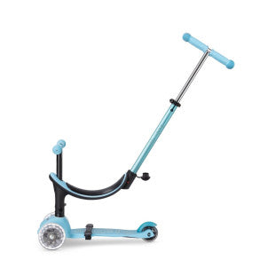 Patinete mini2grow deluxe led azul micro 1