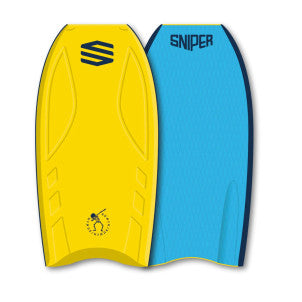 Tabla bodyboard 39" improve bunch yellow/light blue sniper 1