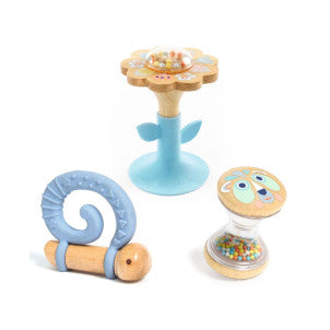Conjunto regalo babygifti baby blanco djeco 2