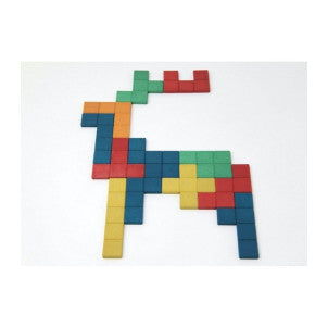 Set de 60 pentominos en 5 colores wissner 2