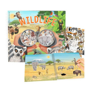 Create your wild life con pegatinas de terciopelo depesche 1
