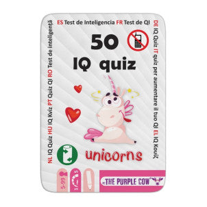 Juego en lata 50 quiz unicornios the purple cow 1