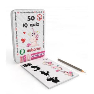 Juego en lata 50 quiz unicornios the purple cow 2
