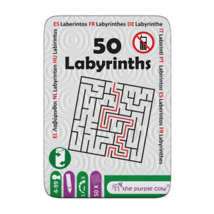 Juego en lata 50 laberintos the purple cow 1