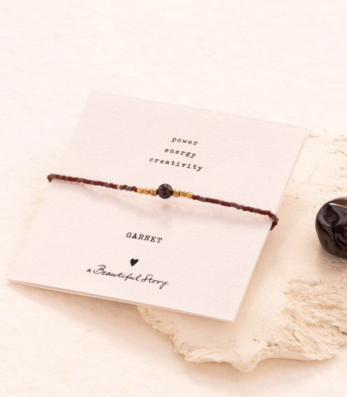 Pulsera iris garnet beautiful story 1