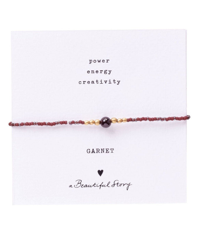 Pulsera iris garnet beautiful story 2