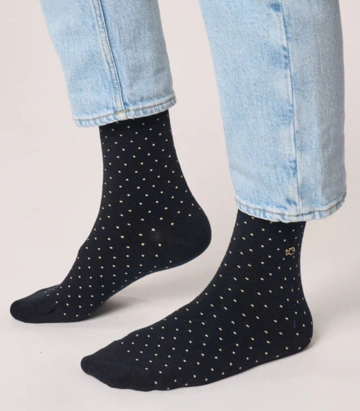 Calcetines billy belt motas black 1
