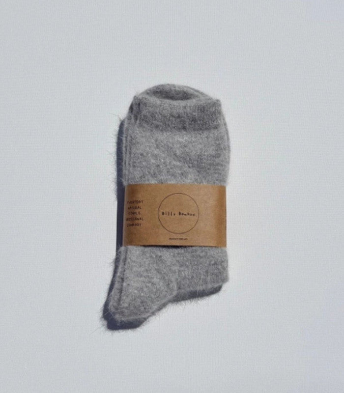 Calcetines billy bamboo 37-41 angora light grey melange 1