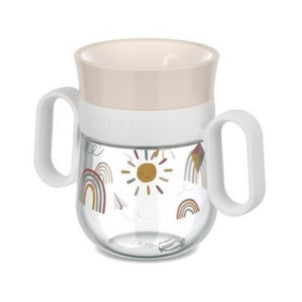 Vaso antiderrame 360° mio 200ml arcoiris little dutch 1