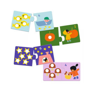 Puzzle duo primeras cifras djeco 1