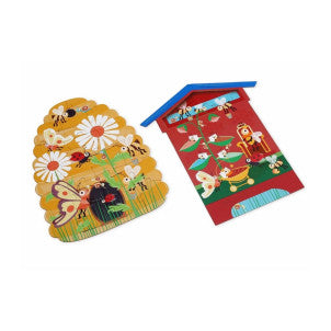 Puzzle doble cara abejas scratch 2
