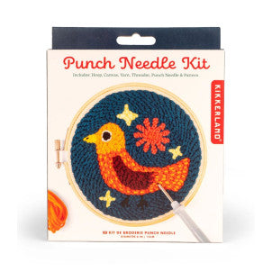 Kit de bordado pajaro kikkerland 1