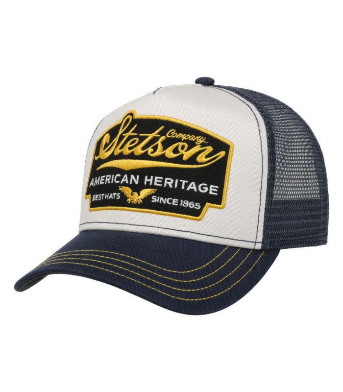 Gorra trucker american heritage blue stetson 1