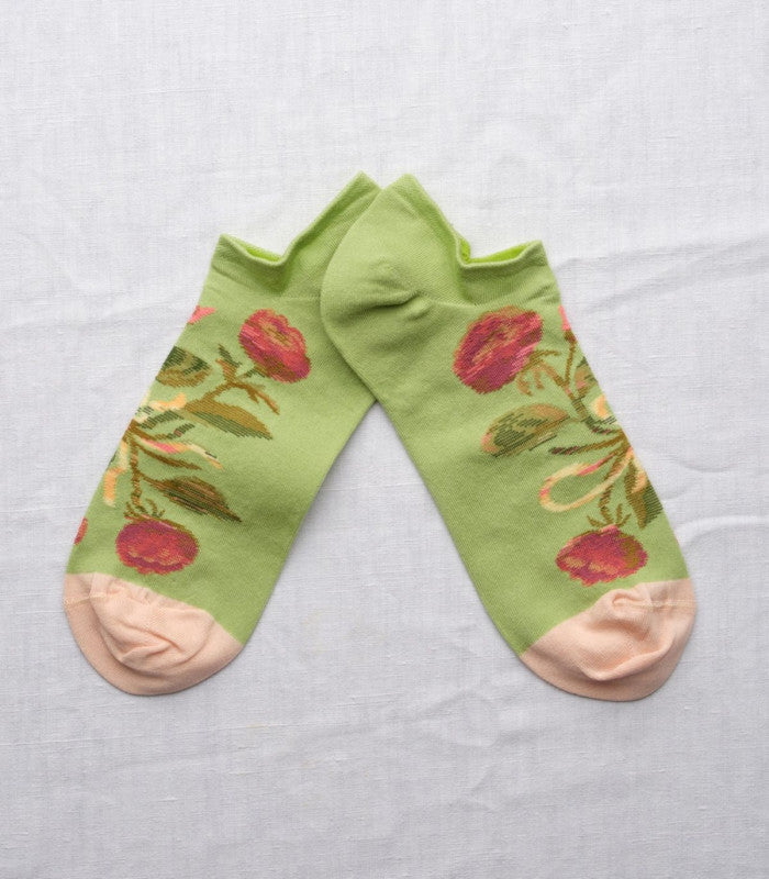 Calcetines tobilleros noeud lime bonne maison 1
