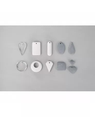 Molde RAYHER 14,5x26x1 cm 11 formas bisutería 2