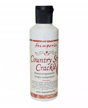 Craquelador Crackle Country STAMPERIA 80ml 1paso 1