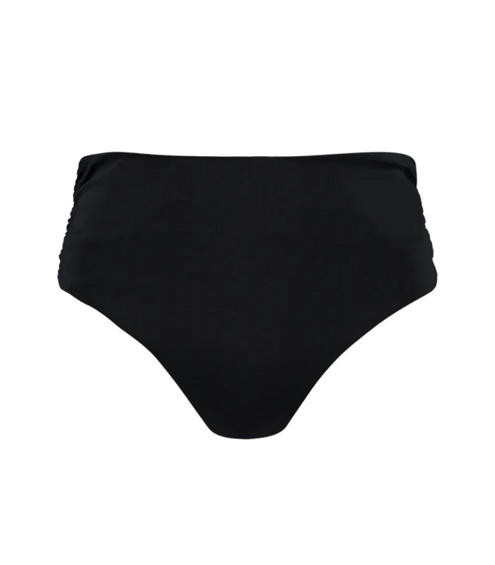 Braguita bikini solid high waist black barts amsterdam 1