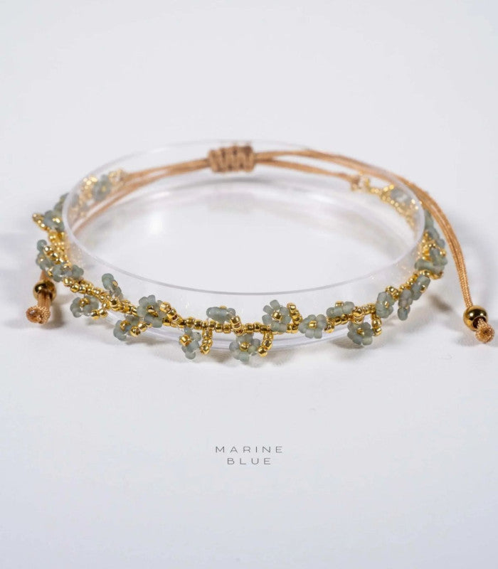 Pulsera solo daffodils misty moon marine blue 1