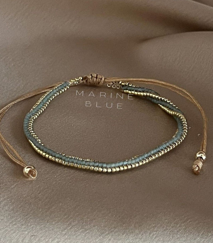 Pulsera solo spyne misty moon marine blue 2