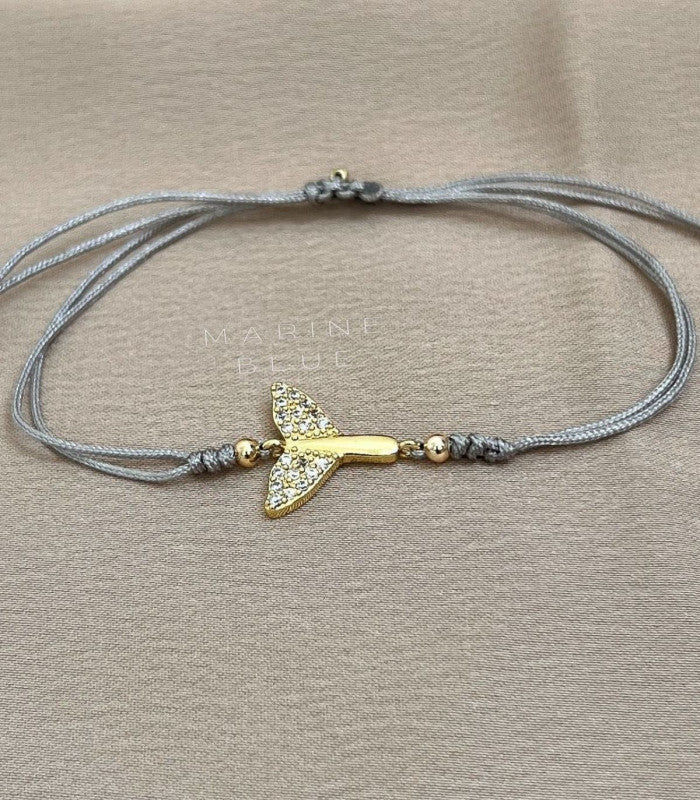 Pulsera whales misty moon marine blue 2