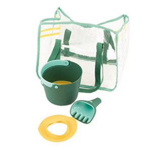 Set de playa con bolsa garden green quut 1