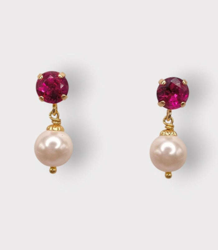 Pendiente sunny fuchsia julie sion 1