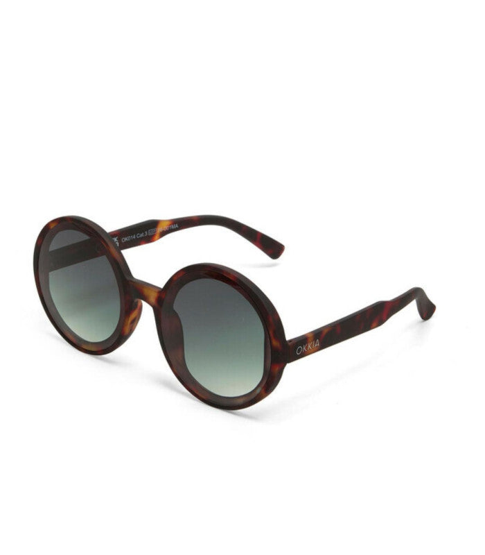 Gafas de sol okkia monica havana green lens 2