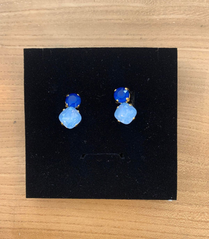 Pendiente cristal nara oceano aldazabal joyas 1