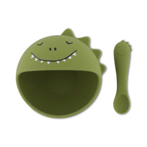 Set de comida para bebe mr. dino trixie 1