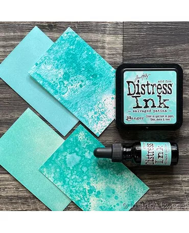 TINTA DISTRESS INK PAD Salvaged patina 2