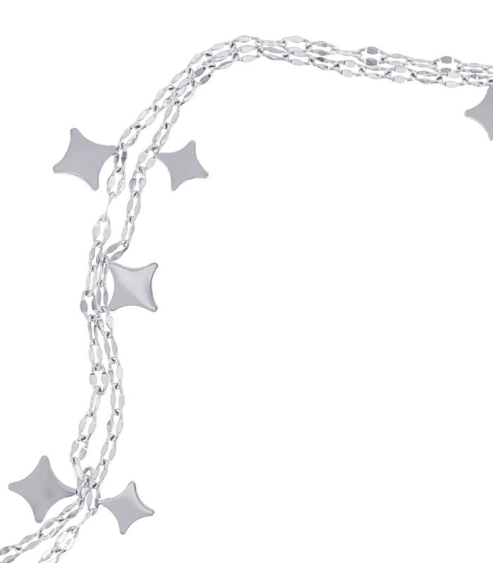 Tobillera glazy plateado anartxy 2