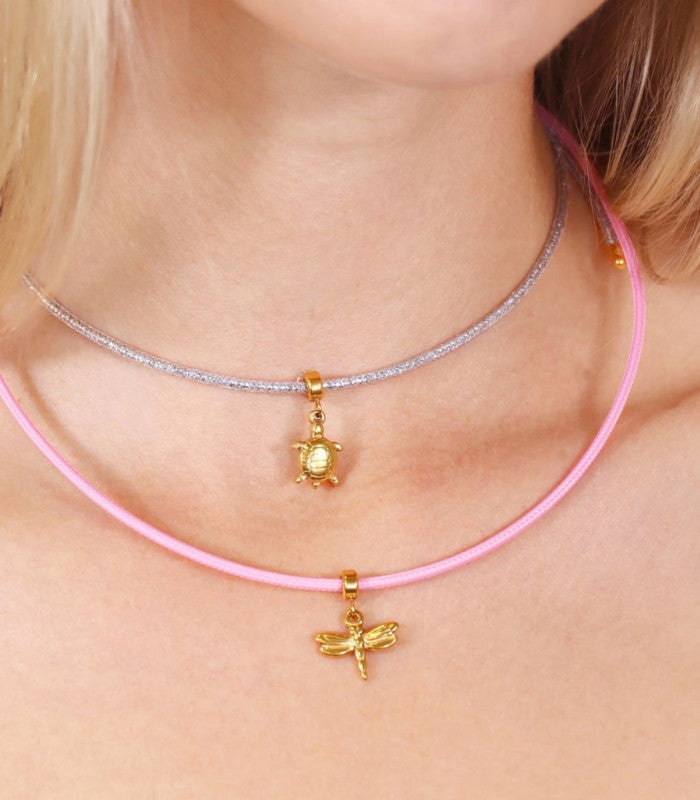 Collar pulsera charms magline plateado anartxy 2