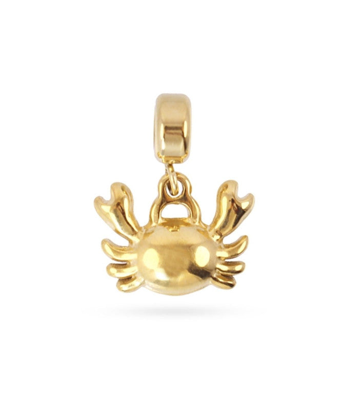 Charms crab dorado anartxy 1
