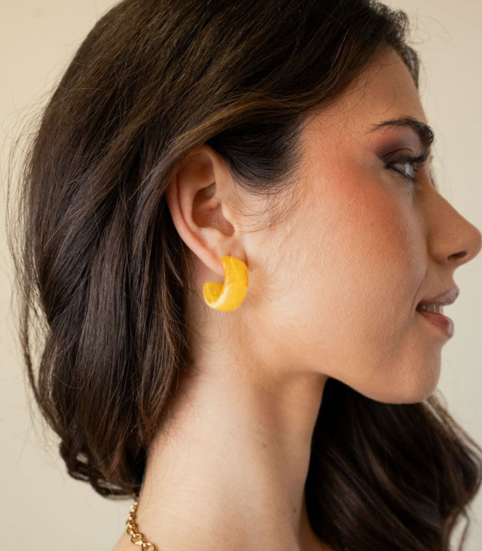 Pendiente thalia astra amarillo anartxy 2