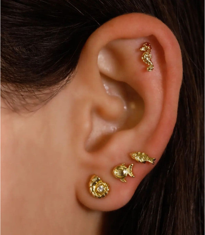 Piercing fugu dorado anartxy 2