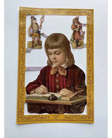 CROMOS INGLESES NIÑA SECRETER AÑO 1990 1