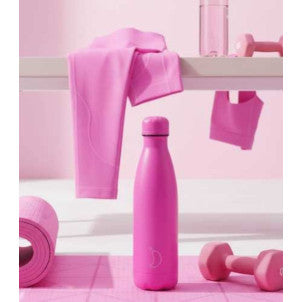 Botella inox fluor pink 500ml chilly's 2