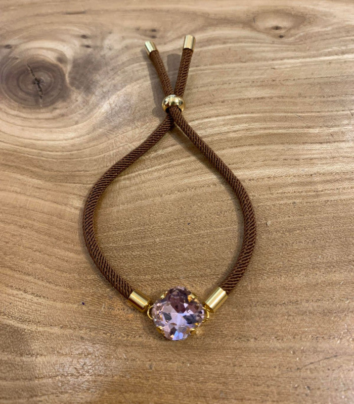 Pulsera hash rosa aldazabal joyas 1