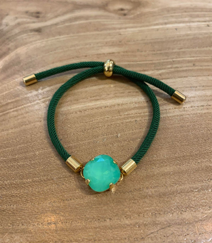 Pulsera hash verde aldazabal joyas 1