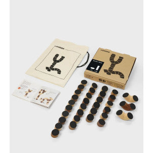 Juego de construccion beech walnut l loggos 1