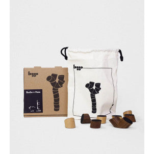 Juego de construccion beech walnut m loggos 1