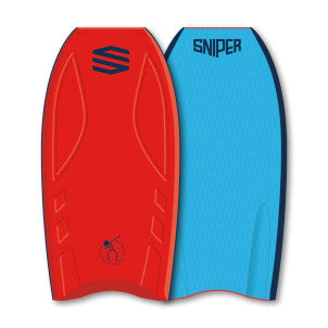Tabla bodyboard 36" improve bunch red/light blue sniper 1