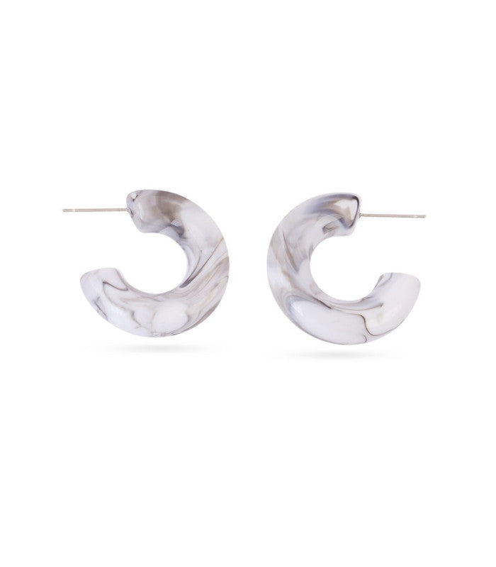 Pendiente thalia clair blanco anartxy 1