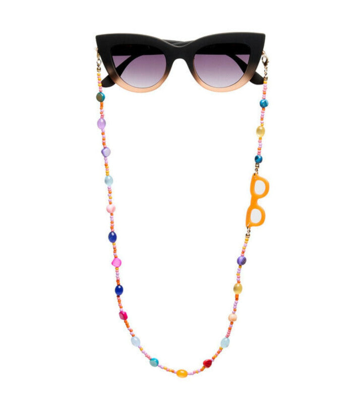 Cadena para gafas okkia bohemien multicolor perla 1