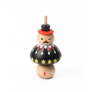 Trompo de madera figural black magician wooderful life 1
