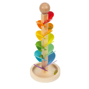 Pista de canicas sonoras rainbow small foot 1