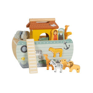 Juego de encajar formas arca de noe safari small foot 1